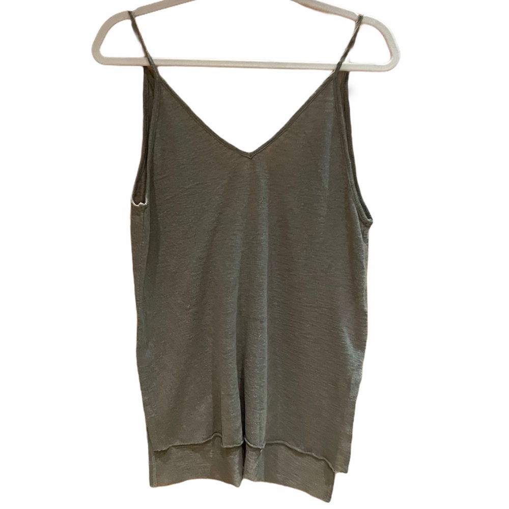 Green Project Social T tank with side slits